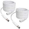 SIOCEN 2-Pack 10FT DC Power Extension Cable,5.5mm x 2.1mm Extension
