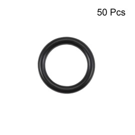 sourcing map Pack of 50 Pressure Washers Nitrile Rubber Metric O-Ring Seal 16 mm Outer Diameter 11.6 mm Inner Diameter 2.2 mm Wide