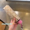 Coach NWT Coach Signature Mini Umbrella C4322 Khaki Fuchsia