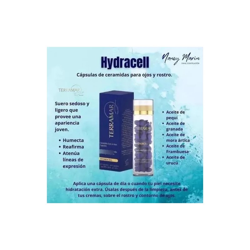 Capsulas De Ceramidas Ojos Y Rostro Suav Hydracell Terramar Todo