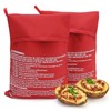 KornaDoz 2 Pack Reusable Microwave Potato Bag, Perfect Baked Potato
