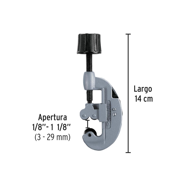 Pretul COT-P, Cortador de tubo de cobre, hasta 1-1/8"(30 mm),