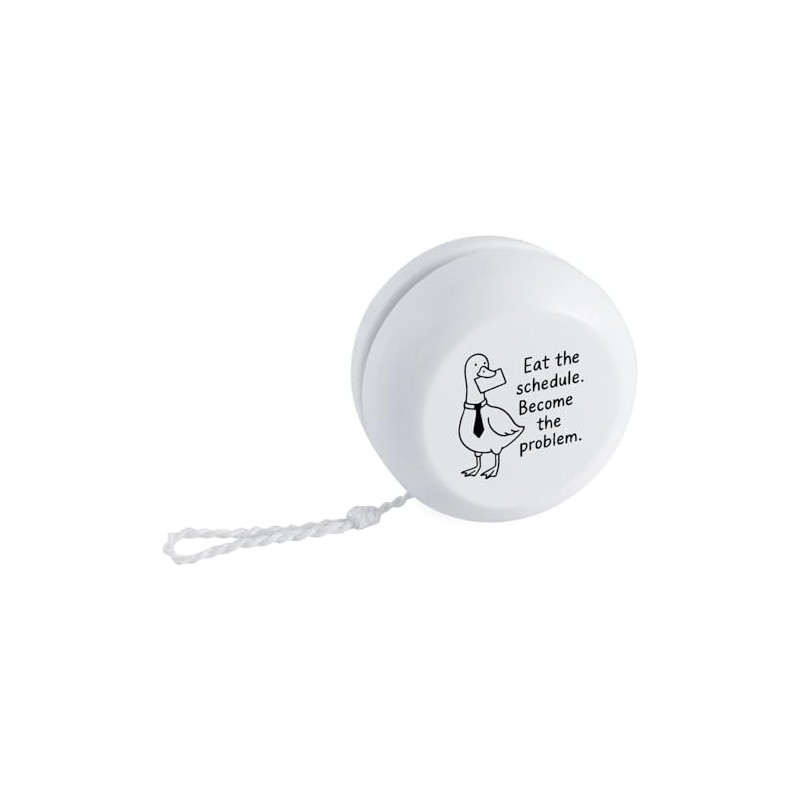 'Eat the Schedule' Retro Style Yo-Yo (YY00047834)