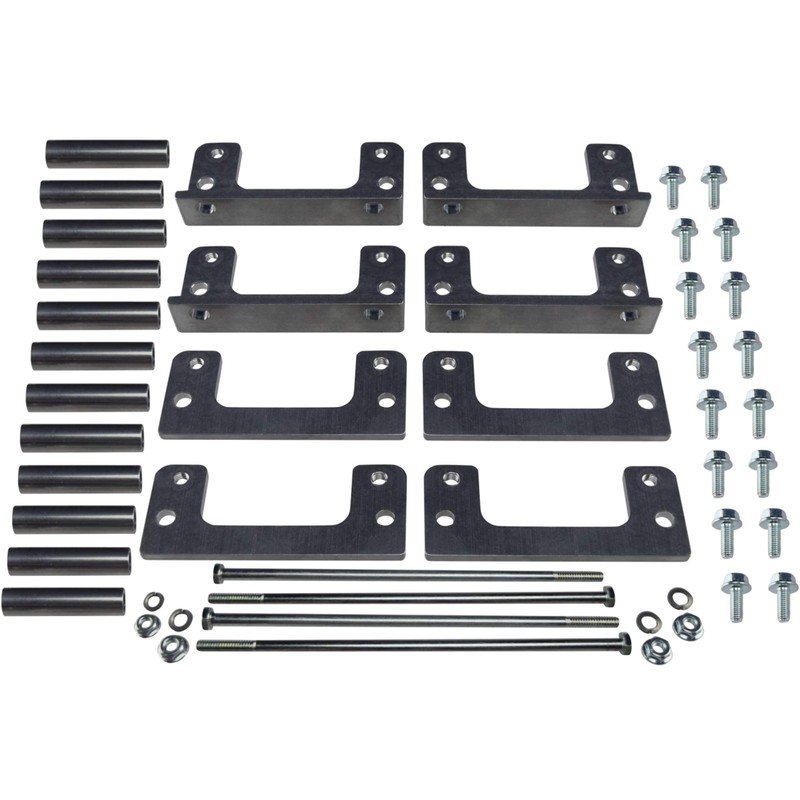 ICT Billet LS Truck Square - Remote Mount Coil Relocation