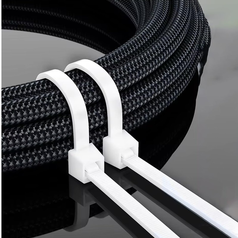 Retoo Pack of 100 Cable Ties 200 x 3.6 mm