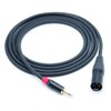LFHUKEJI 3.5mm 1/8 inch to XLR Male Microphone Unbalanced Cable,TRS