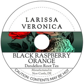 Black Raspberry Orange Dandelion Root Tea (Single Serve K-Cup Pods) (12 pods, ZIN: 576339)