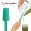 Kitchen Mama WaltzGrip Platinum Silicone Jar and Can Spatula Utensil
