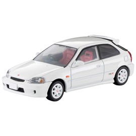 Tomica Limited Vintage Neo 1/64 LV-N165c Honda Civic Type R 99 White Finished Product