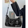 Miniministore Women's Shoulder Bag, Multi-Pocket Shoulder Bag, With Chain, Stylish,