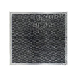 HASMX Aluminum Mesh Microwave Oven Grease Filter Replacement for GE Fits for GE WB2X9760 Range Hood Charcoal Carbon Filter Replacement, 10-3/8" x 11-3/8" x 3/8"