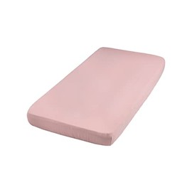 Baby's Only - Fitted Sheet for Baby Cot - Children's Bed Linen - For Summer Days - Made of Cotton - Breathable and Absorbent Fabric - 40 x 80 cm - Breeze Pink