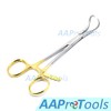 AAProTools Bone Reduction Forceps 5.5" Clamp Curved Pointed Jaws Long