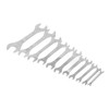 11Pcs Dual Open End Spanner Set Anti Rust High Hardness