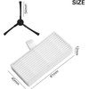 4 cepillos laterales, 3 filtros para aspiradora robot Cecotec (A)