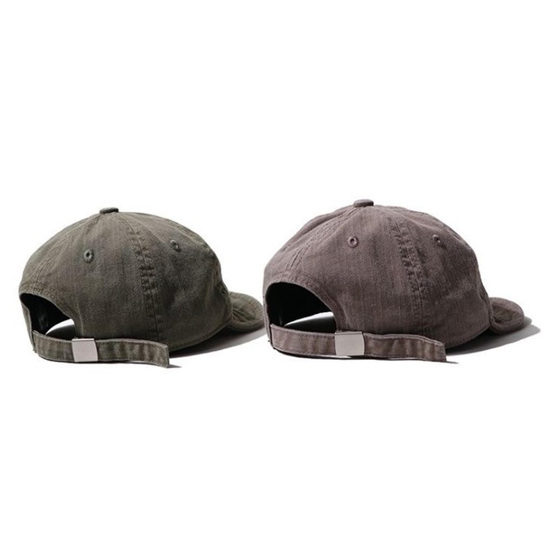 TWO QUILL Men's Cap, Umpire Cap, Short Brim, Large Size,