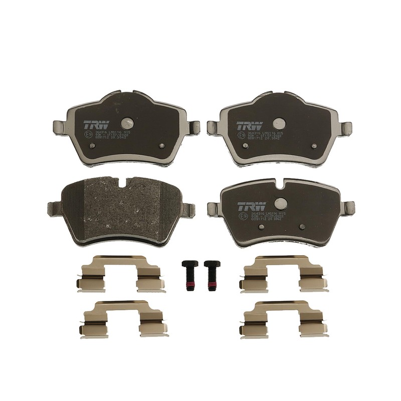 TRW Balatas Bajos Metales Delanteras Compatible con MINI COOPER COUNTRYMAN