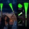 YOFOBU 72 PCS Green Fiber Optic Wands Glow Fiber Wands