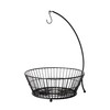 Mikasa Gourmet Basics Tully 2-Tier Iron Storage Basket with Banana