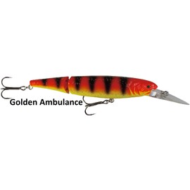 Savage Gear Deep Butch Lure 16 cm 49 g Wobbler, Pike Wobbler, Catfish Wobbler, Pike Bait, Artificial Bait, Fishing Lure, Spinner, Trolling Bait, Zander Bait, Colour: Golden Ambulance