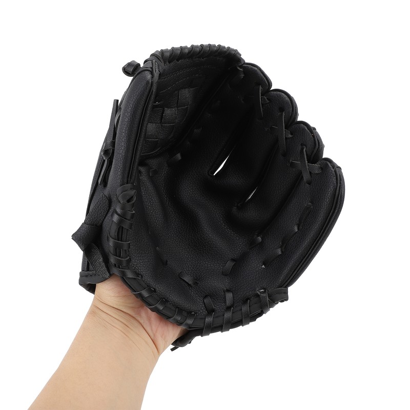 Baseball Glove Ergonomic PU Leather Baseball Mitts Softness Professional Baseball
