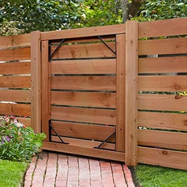 Heavy Duty Fence Gate Kit Gate Hardware No Sag Kit 2x4s Adjustable for Wooden Fence Gate Windows Shed Doors