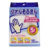 Towa Sangyo Nishiki Towel Zookin, Pack of 5