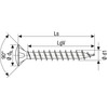 SPAX Screw Head Lentils T-STAR Plus, Stainless A2, Fully Threaded,