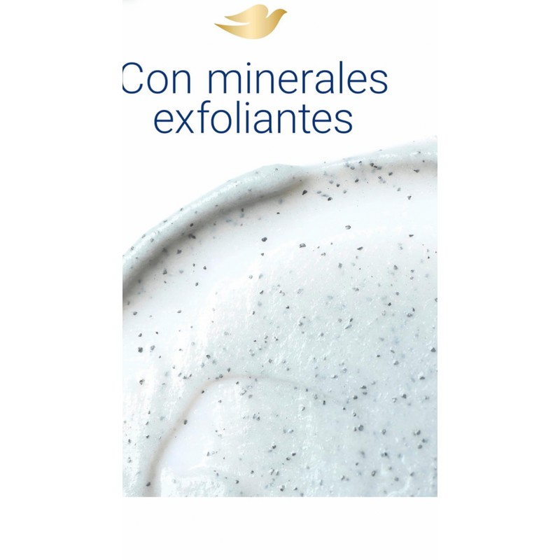 Dove Gentle Scrub Exfoliating Minerals Body Wash [6 Pack] 16.9OZ