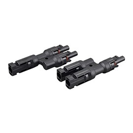 enjoy solar 1 Pair Solar Plug Y Splitter 2-Way for Parallel Connection Solar Module