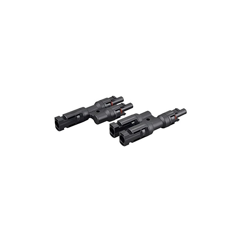 enjoy solar 1 Pair Solar Plug Y Splitter 2-Way for