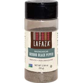 Lafaza Premium Madagascar Ground Black Pepper,1.94oz