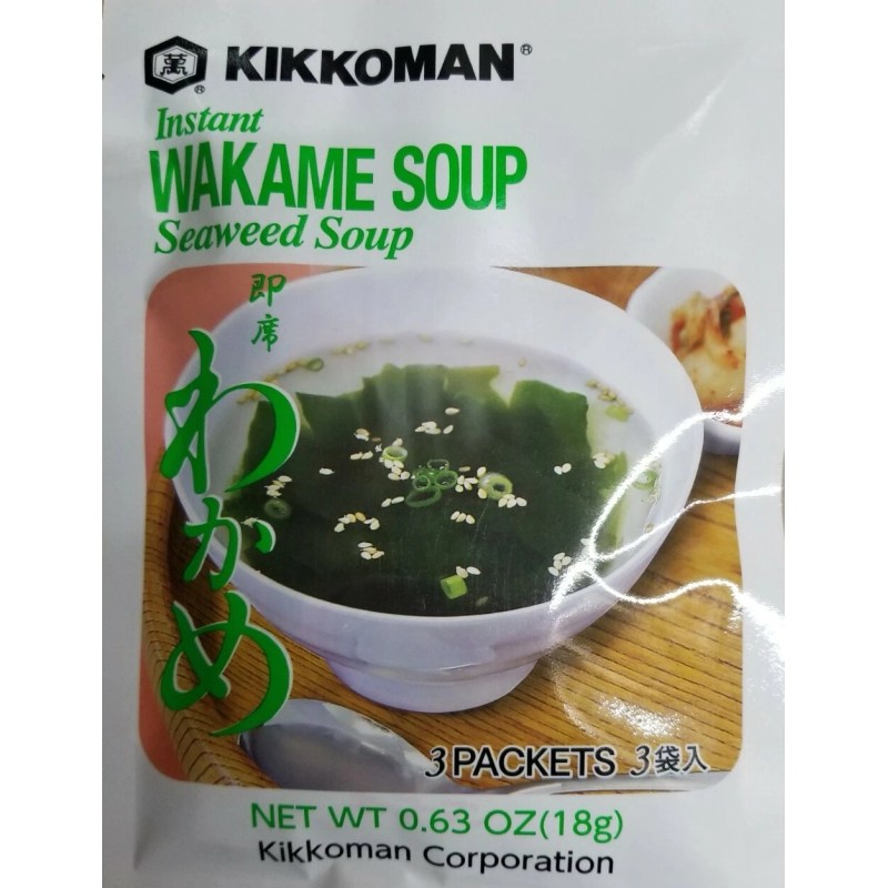 Kikkoman 2 - Kikkoman Instant Wakame Seaweed miso Soup Made