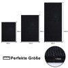 Homaxy Chenille Bathroom Rug, Non-Slip Bath Mat, Washable Bath Mat,