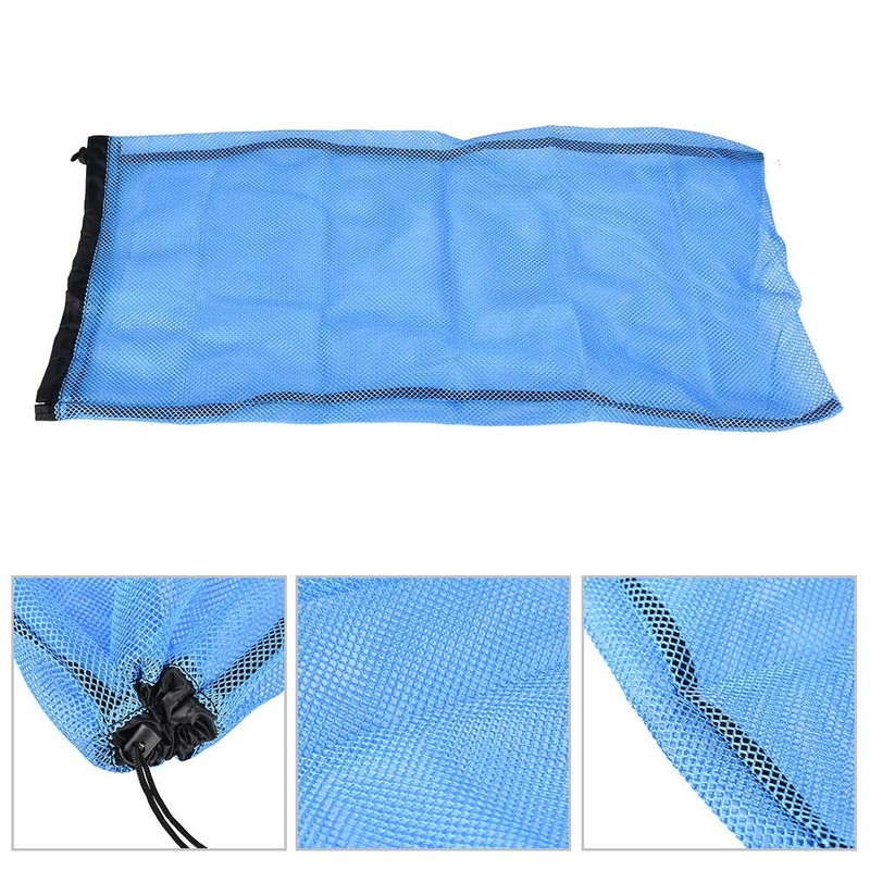 Keenso Dive Net Bag, Dive Drawstring Bag Portable Nylon Mesh