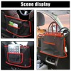 GLSOWEE Handbag Holder for Car, Auto Net Pocket Purse Holder