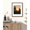 RICHFOCUS 12x16 Picture Frame USA-Sourced Natural Walnut Solid Wood Photo