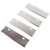 4PCS Grill Scraper Blades Stainless Steel Heavy Duty Griddle Scraper