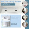 Toilet Safety Rail, Safety Frame for Toilet Seat, Toilet Grab