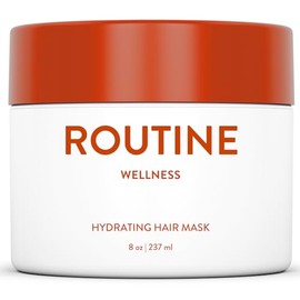 Routine Wellness Hydrating & Conditioning Hair Mask, 8oz, Coconut & Vanilla