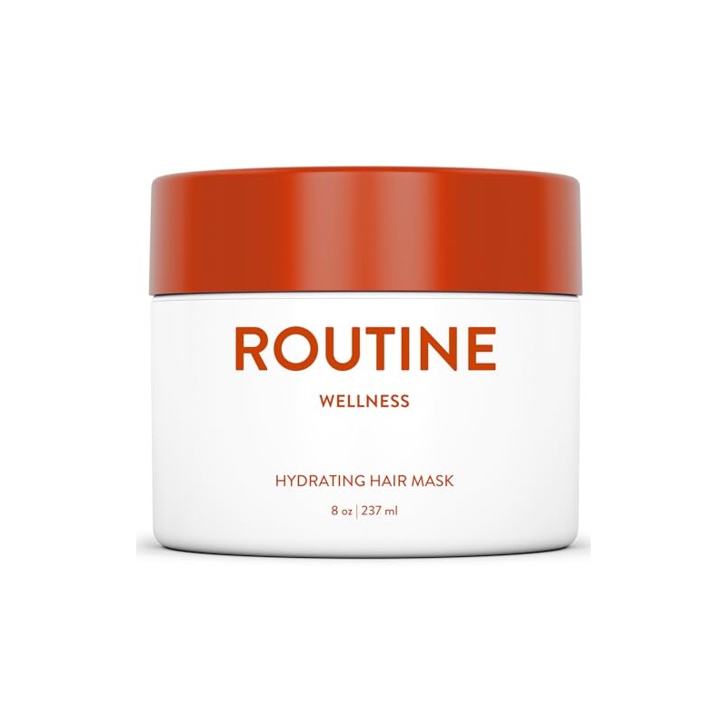 Routine Wellness Hydrating & Conditioning Hair Mask, 8oz, Coconut &