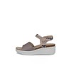 ECCO Women's Flowt Cork Sandal, Moonrock/Python, 8-8.5