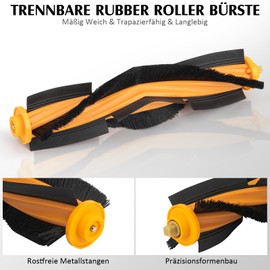 Set of 14 Replacement Parts Accessories for Ecovacs Deebot N8 / N8+ / N8 Pro / N8 Pro+ / T9 / T9+ / N10+ / T8 / T8+ / T8 AIVI / T8 AIVI+ / T8 MAX, 1 Main Brush 4 Filters 8 Side Brushes 1 Cleaning