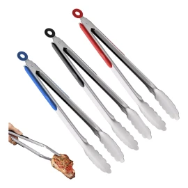 Importeek 3pz Pinzas Tenazas Ergonomicas Acero Inox Silicon Mediana
