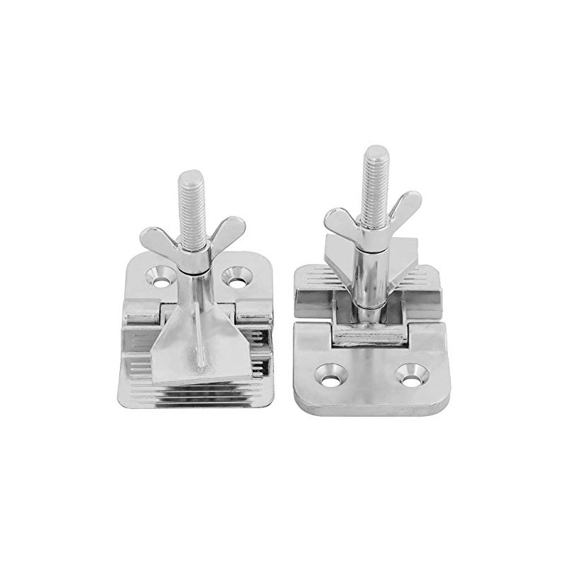 Pack of 2 Clamp Screen Printing Hinge, Zinc Alloy Metal