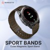 Bandletic Magnetic Silicone Watchband Compatible with Garmin 22mm Quick fit