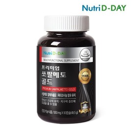 Nutri D-Day 뉴트리디데이 프리미엄 쏘팔메토 골드 (3개월분) NutriD-Day Premium Saw Palmetto Gold (3-Month Supply)