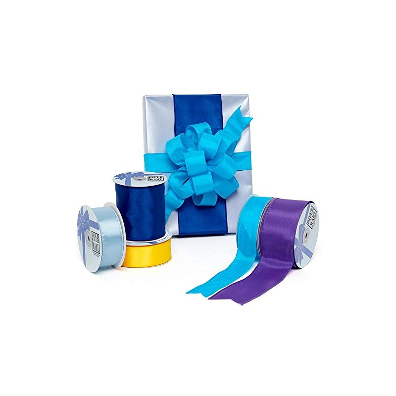 Red Wired Satin Ribbon 4" X 5yd