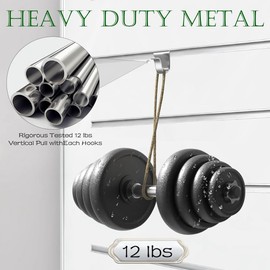 Snblzhef Vinyl-Siding Hooks for Hanging Outdoor, Upgrade Heavy Duty Hooks for Siding 20PCS