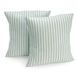 Filu Cushion Covers – Pack of 2 – Checked Pattern (Choice of Colours) – Parent, 40 x 40 cm